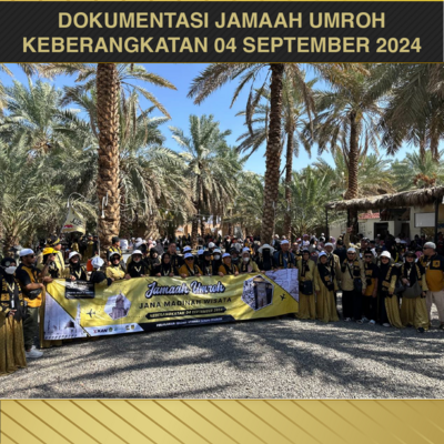 UMROH KEBERANGKATAN 04 SEPTEMBER 2024