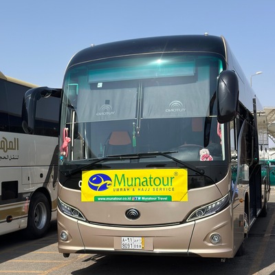 Bus Saptco di Airport Madinah