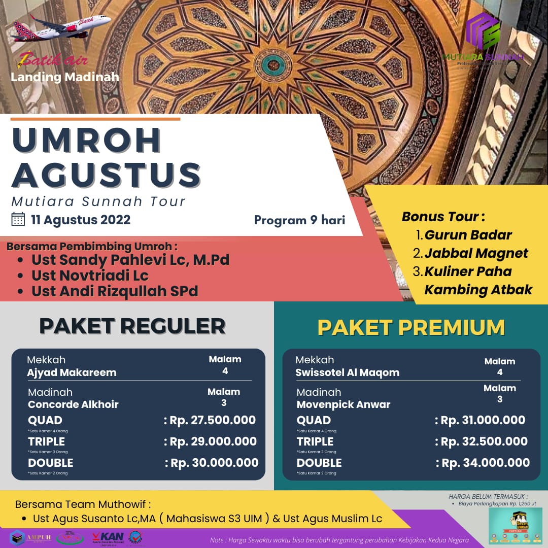 UMROH AWAL MUSIM 1444 H