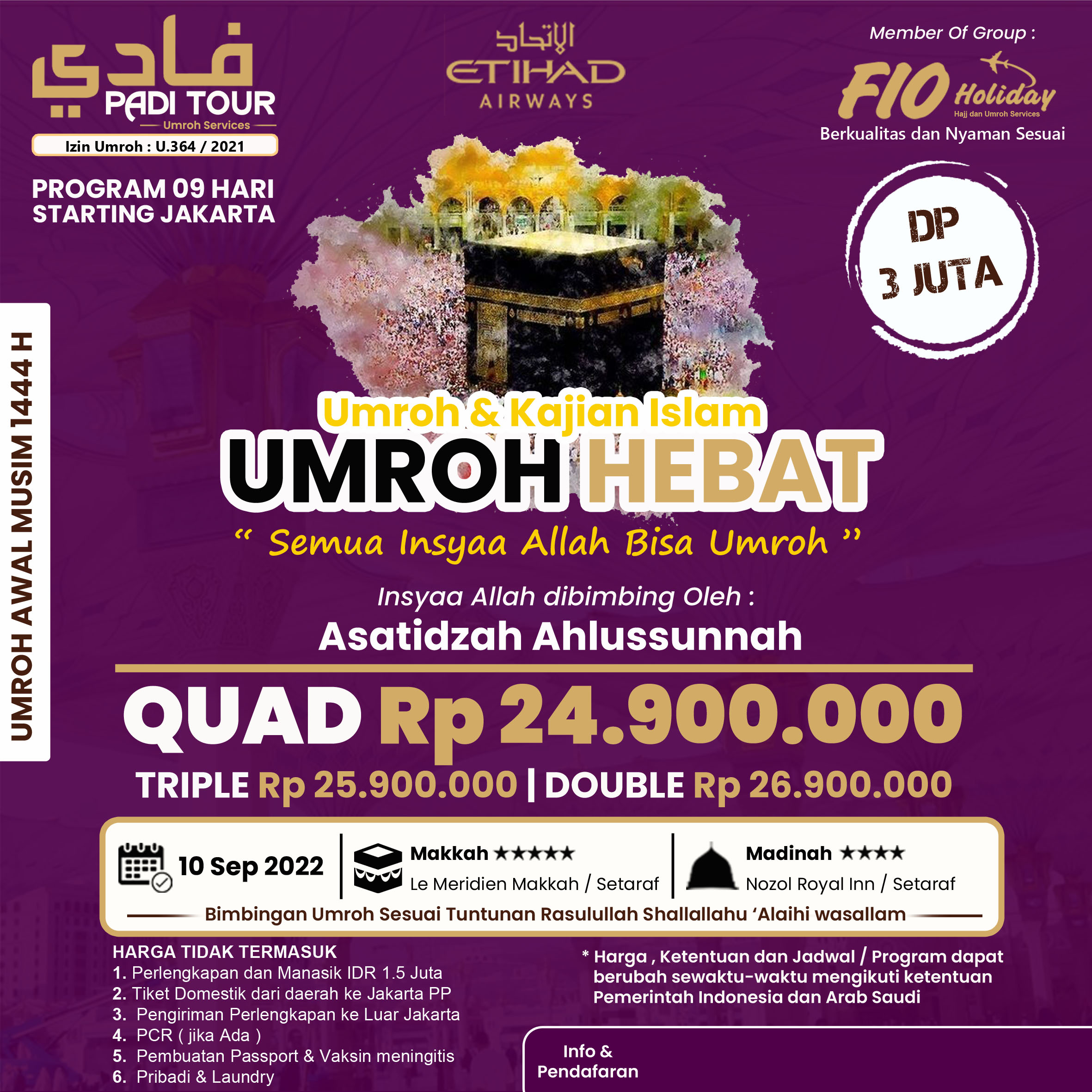 UMROH HEBAT ( SEPTEMBER )