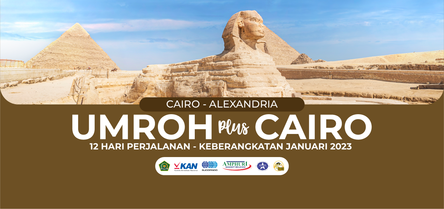 Umroh Plus Cairo Januari 2023