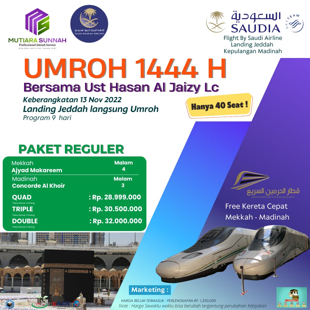 UMROH 13 NOVEMBER 2022