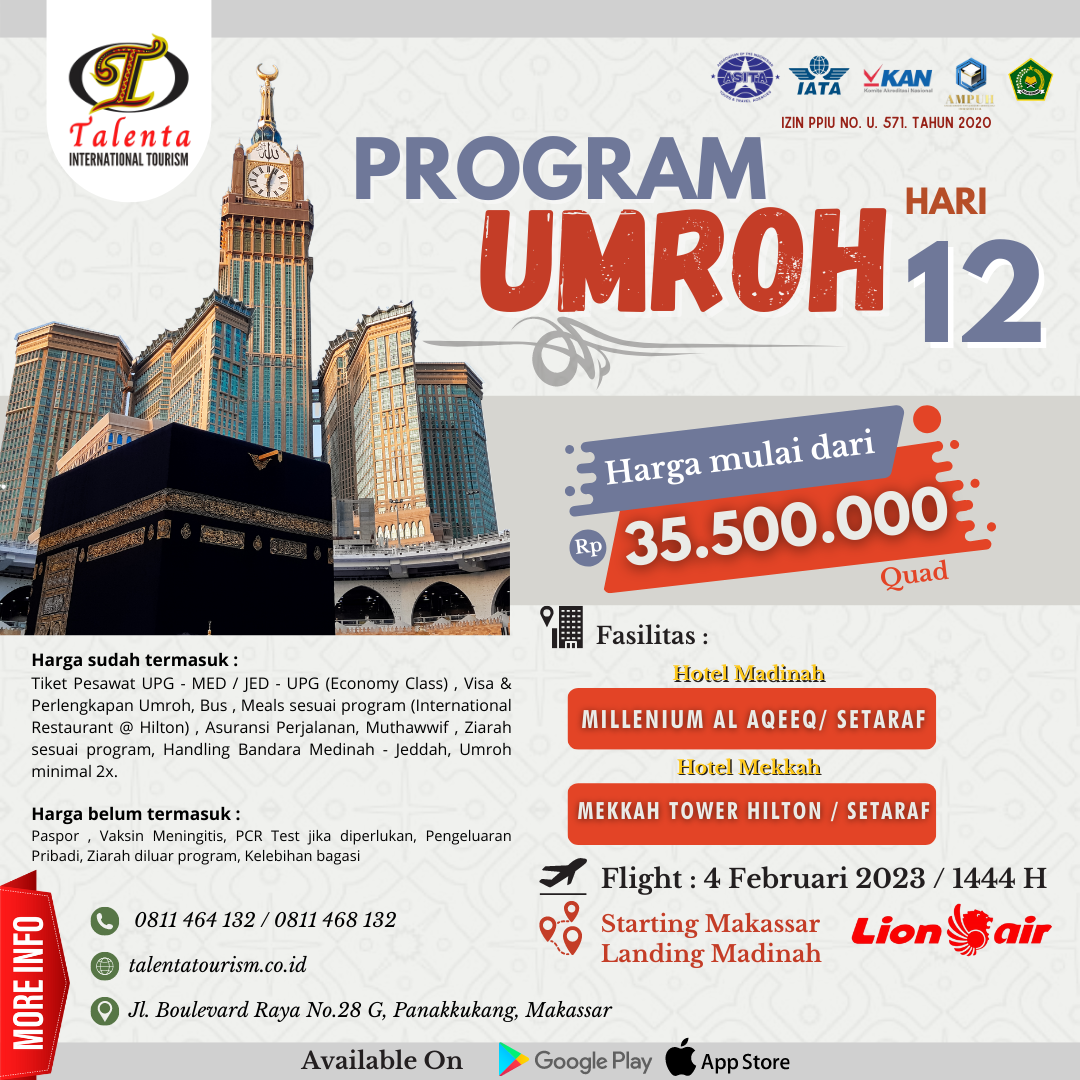 Umroh 4 Februari by LION Air 