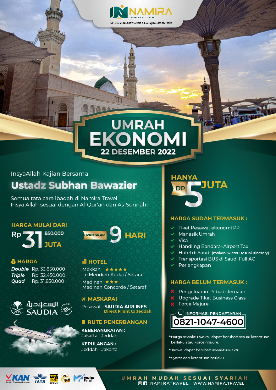 UMRAH MUDAH SESUAI SUNNAH - Namira Travel