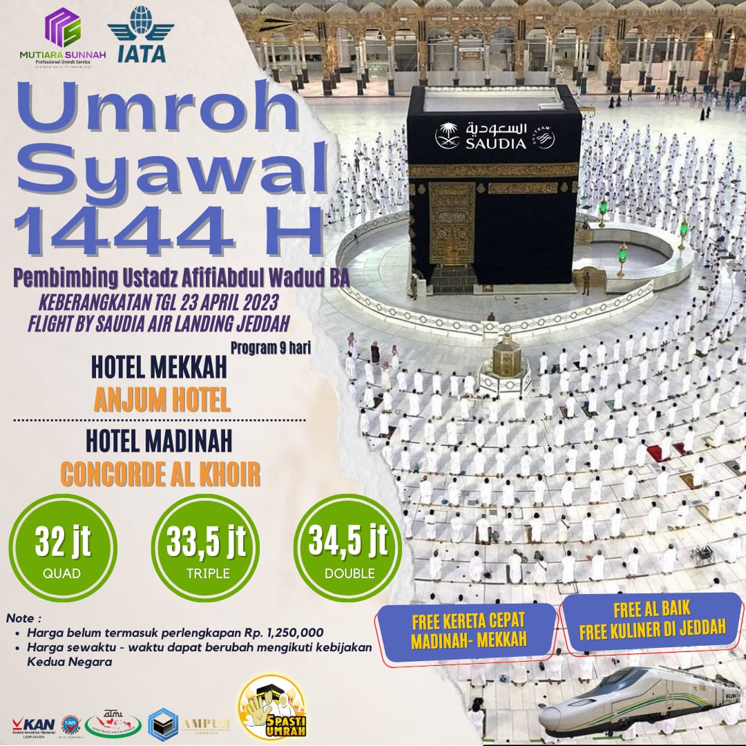 UMROH AWAL SYAWAL 2023