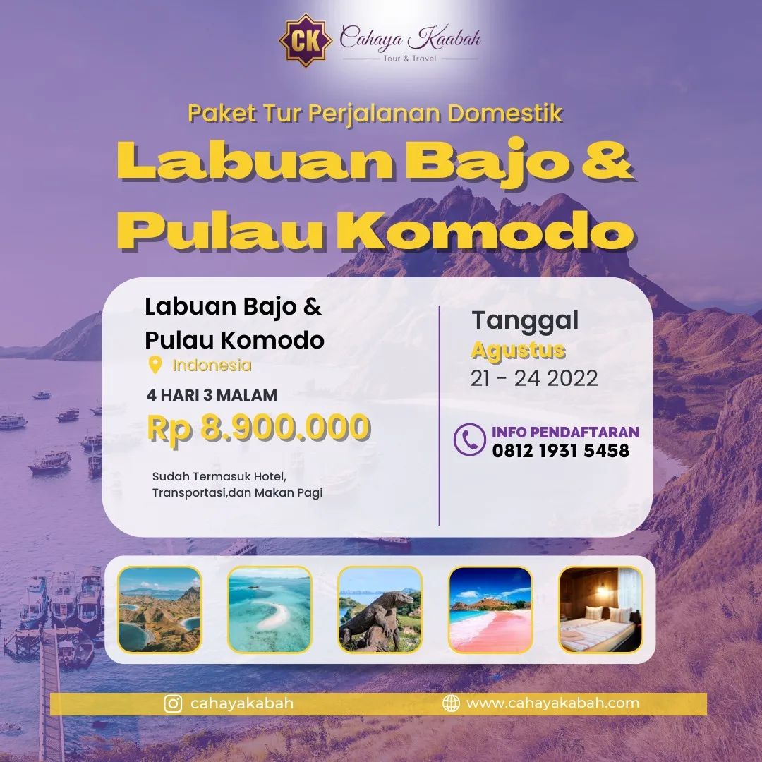 Labuan Bajo + Pulau Komodo.