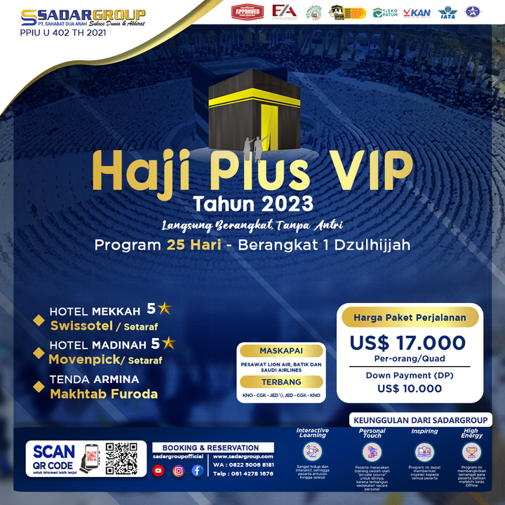 Haji Plus VIP 1444H