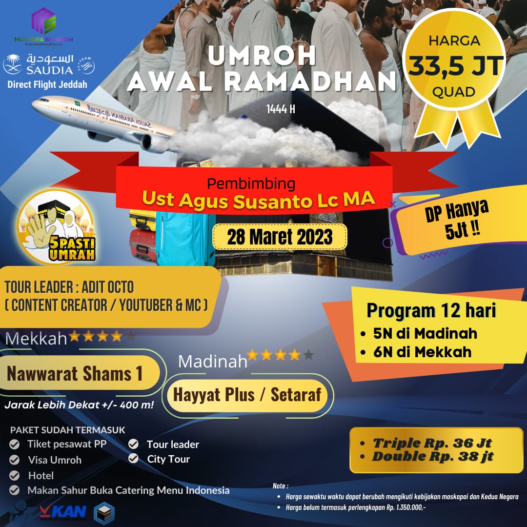 UMROH 28 MARET 2023