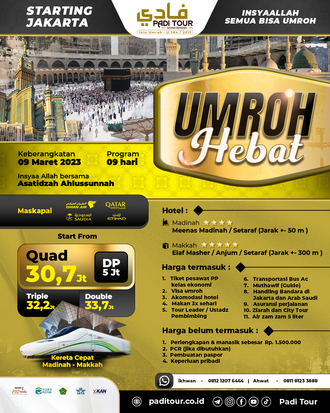 UMROH 9 MARET 2023