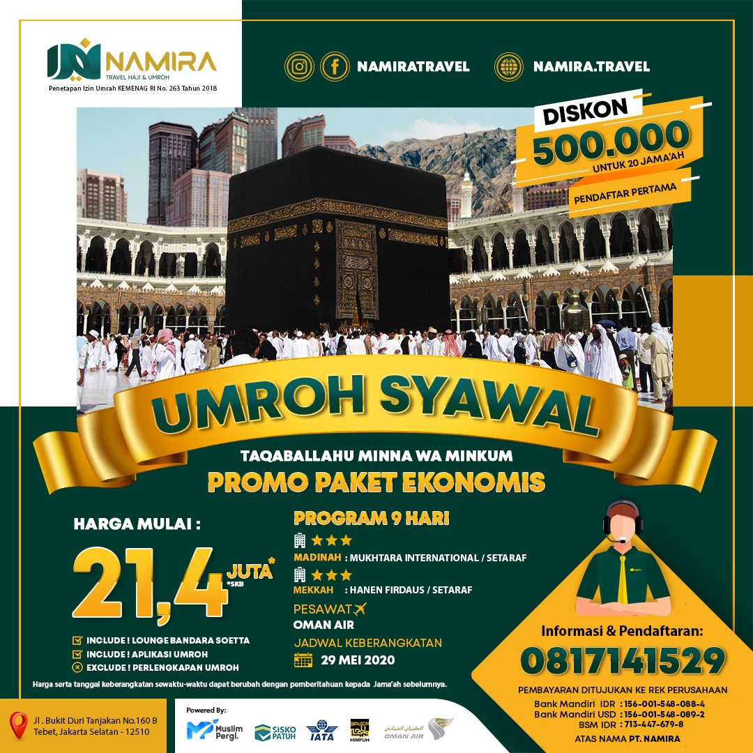 UMROH SYAWAL EKONOMI