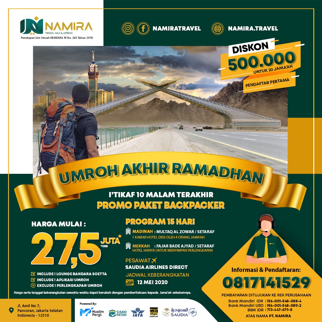 UMROH RAMADHAN BACKPACKER