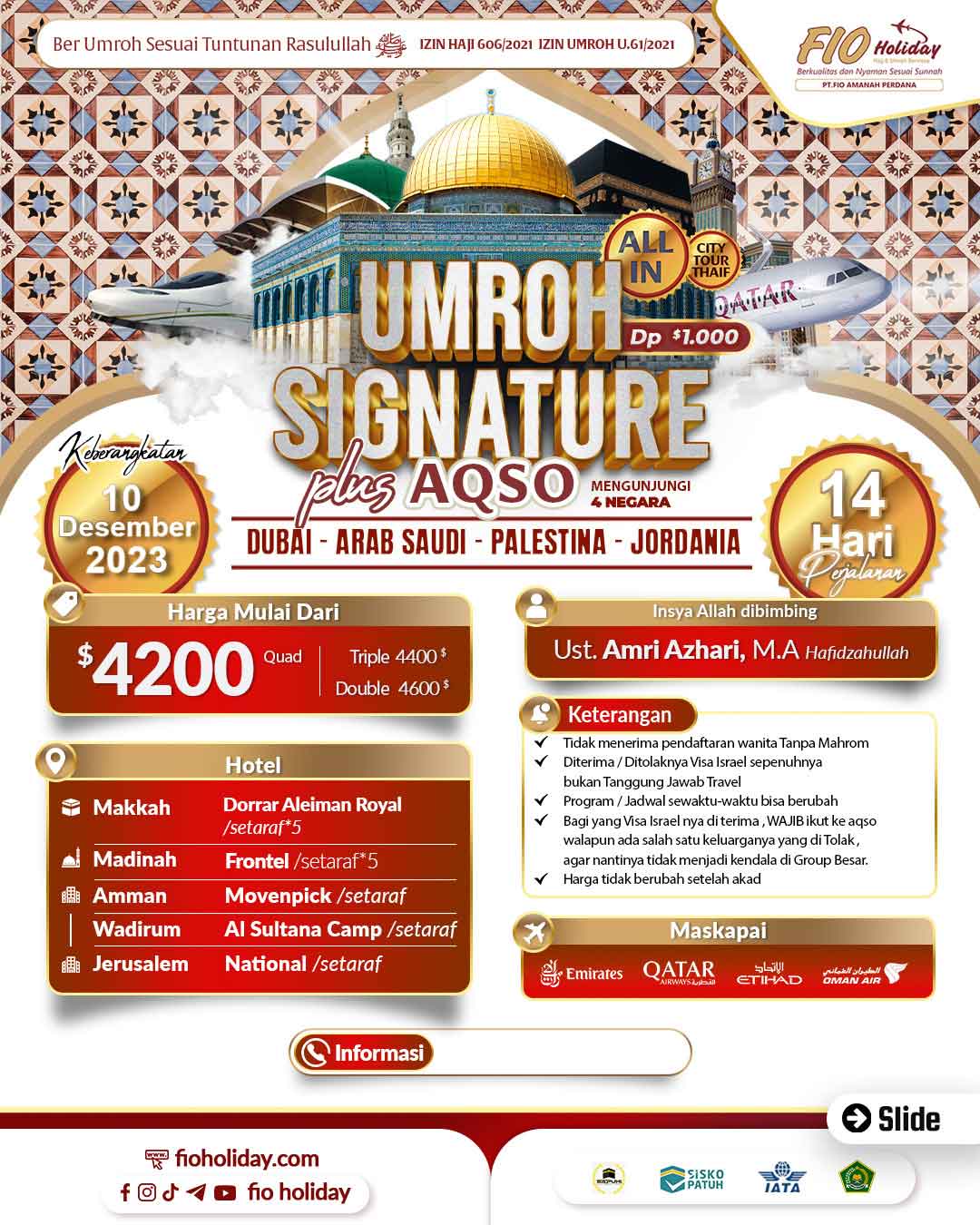 10 OKTOBER 2023 (UMROH SIGNATURE)