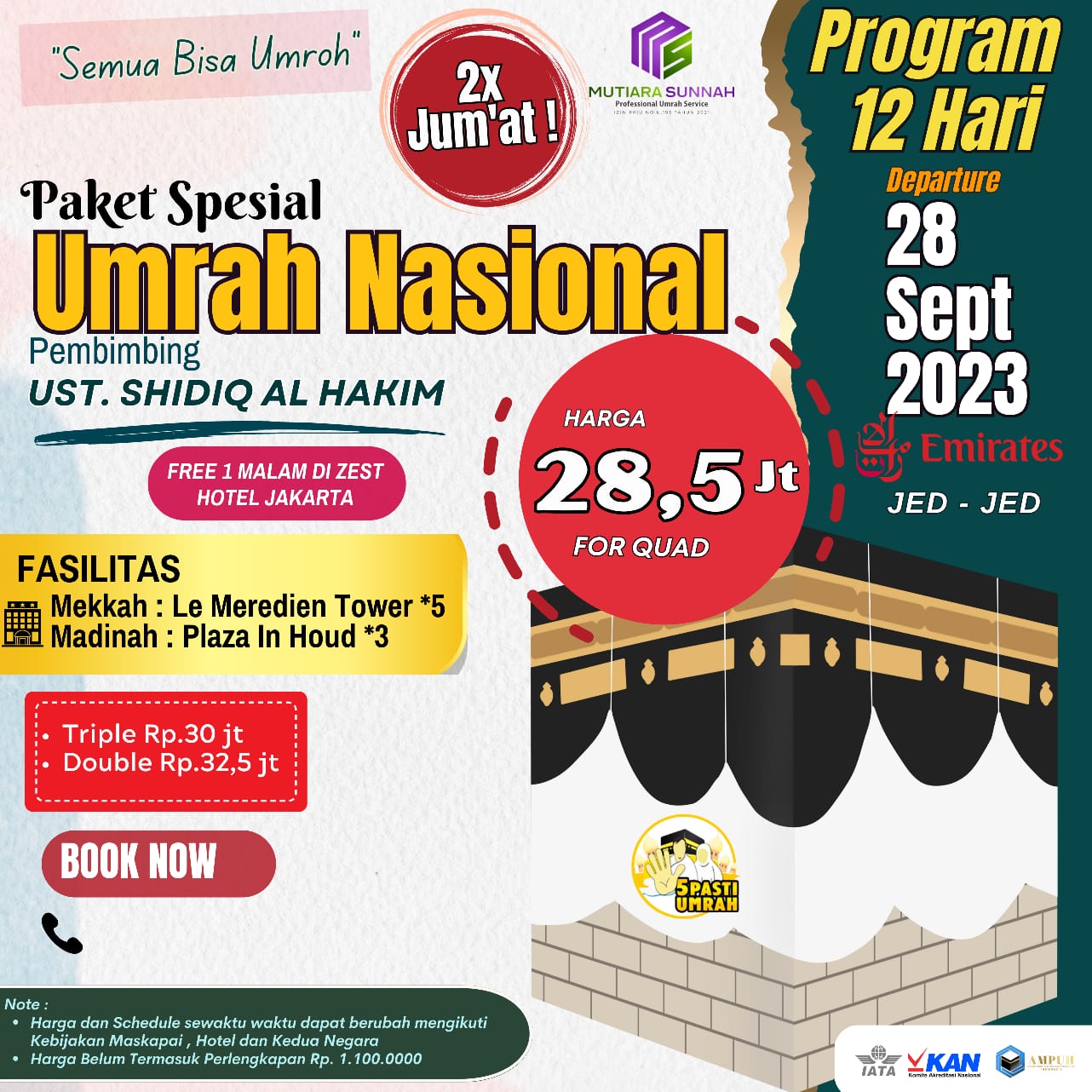 UMROH NASIONAL 28 SEPTEMBER