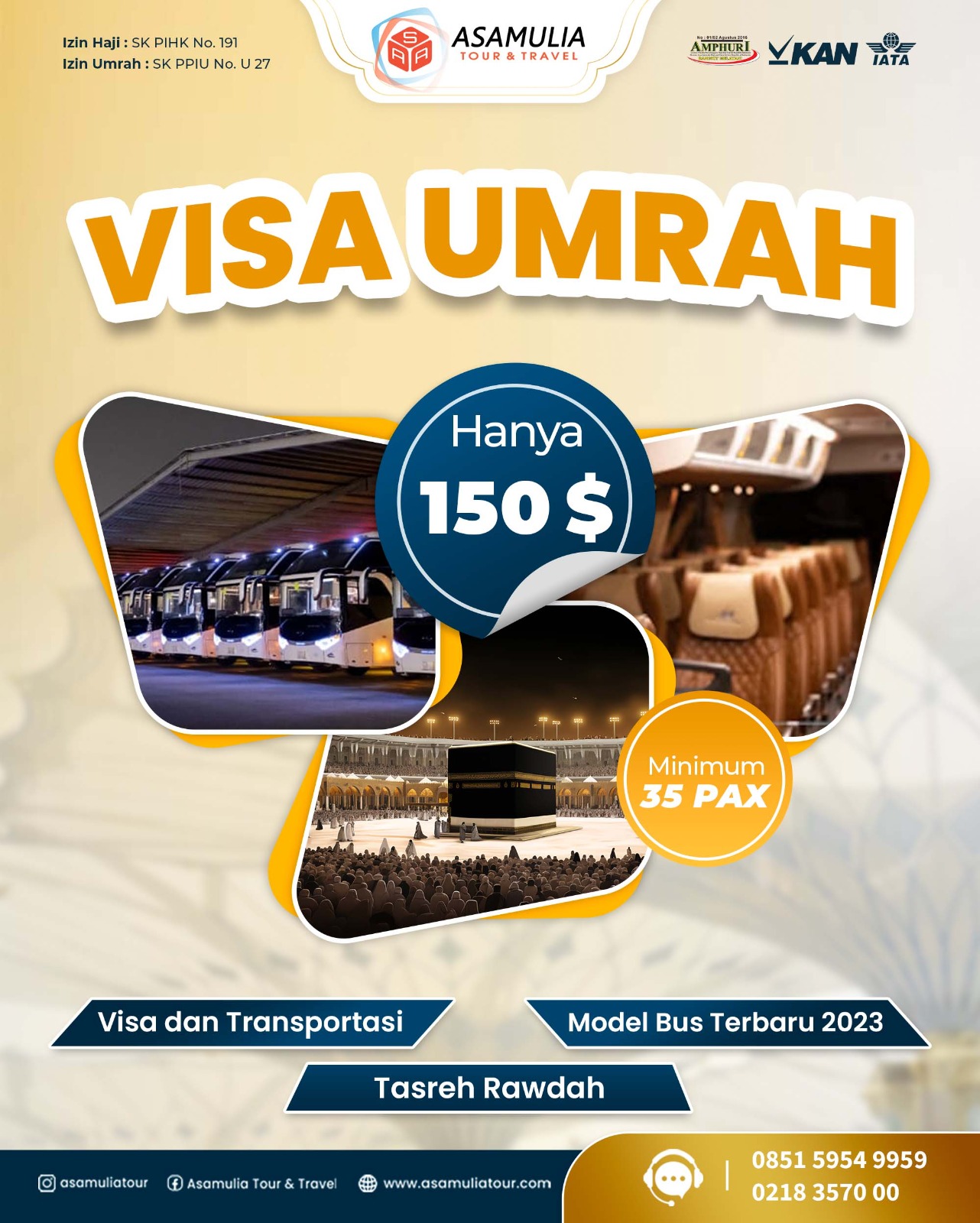 HARGA VISA UMRAH 1445 H