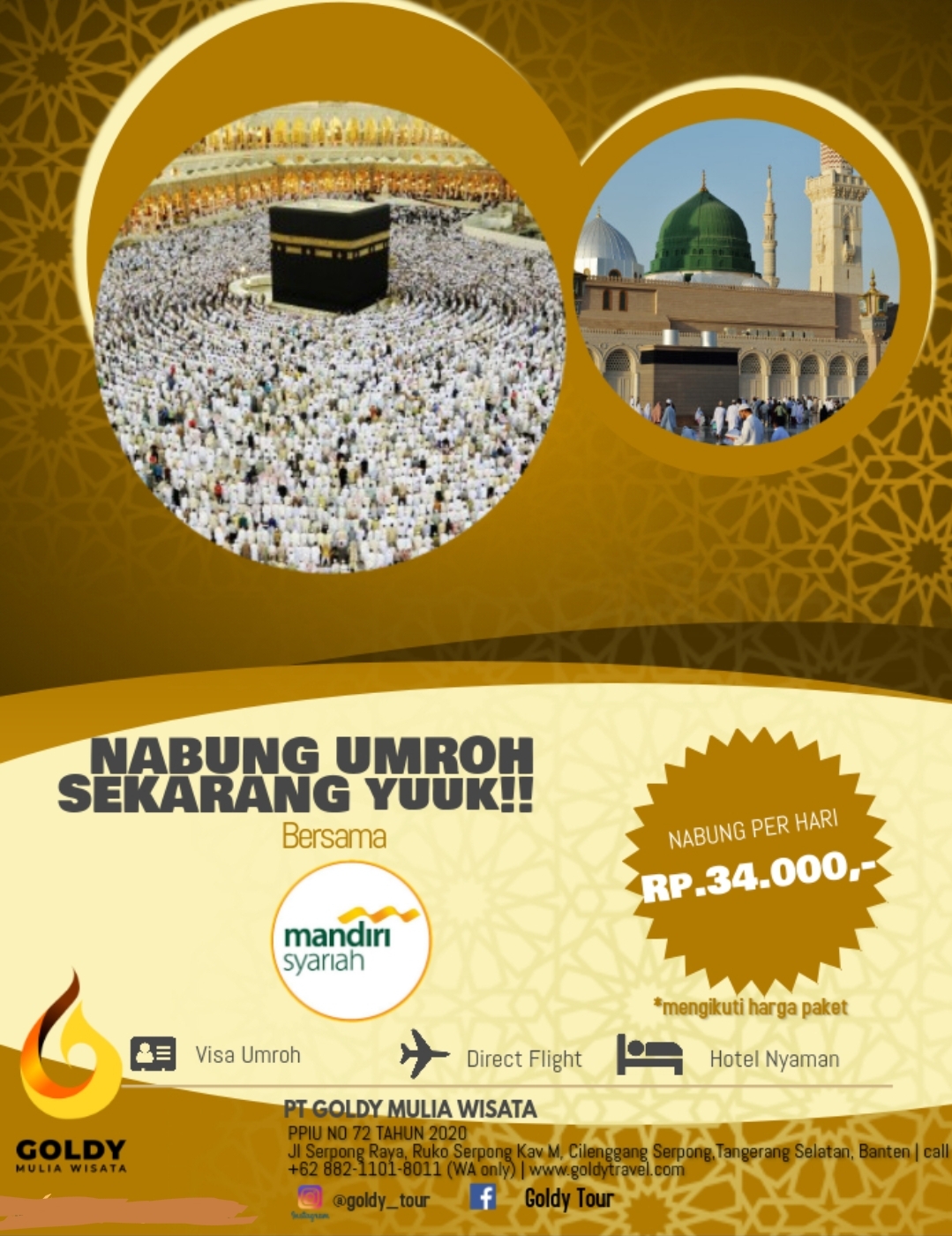 NABUNG UMROH BERSAMA BSM