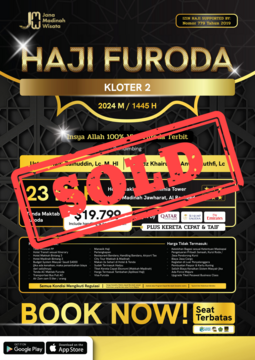 PAKET HAJI FURODA EKONOMIS 2024