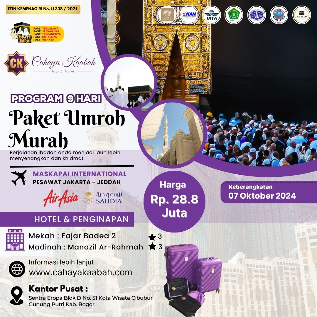 Umroh Murah 07 Okt 2024