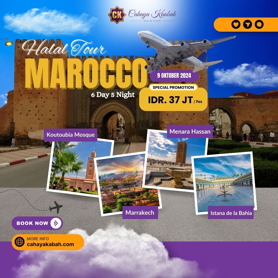 TOUR MAROCCO 9 OKT 2024