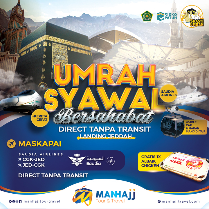 UMRAH SYAWAL BERSAHABAT 2024