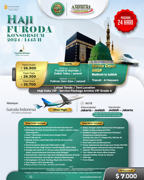 PROGRAM  HAJI FURODA  KONSORSIUM 2024 / 1445H