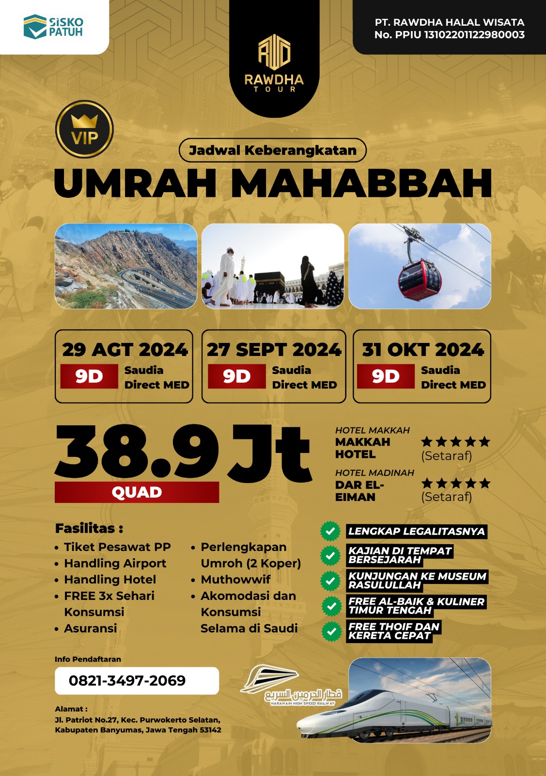 Paket Mahabbah 5 September 2024