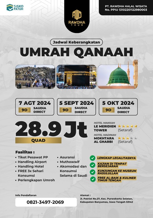 Paket Qanaah 5 Oktober 2024