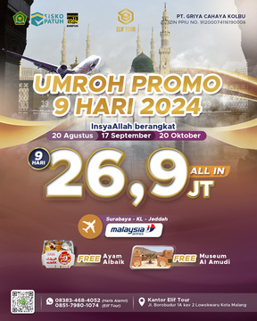 UMROH PROMO 11 HARI SEPTEMBER