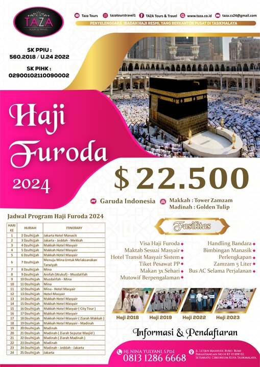 Paket Haji Furoda 2024 