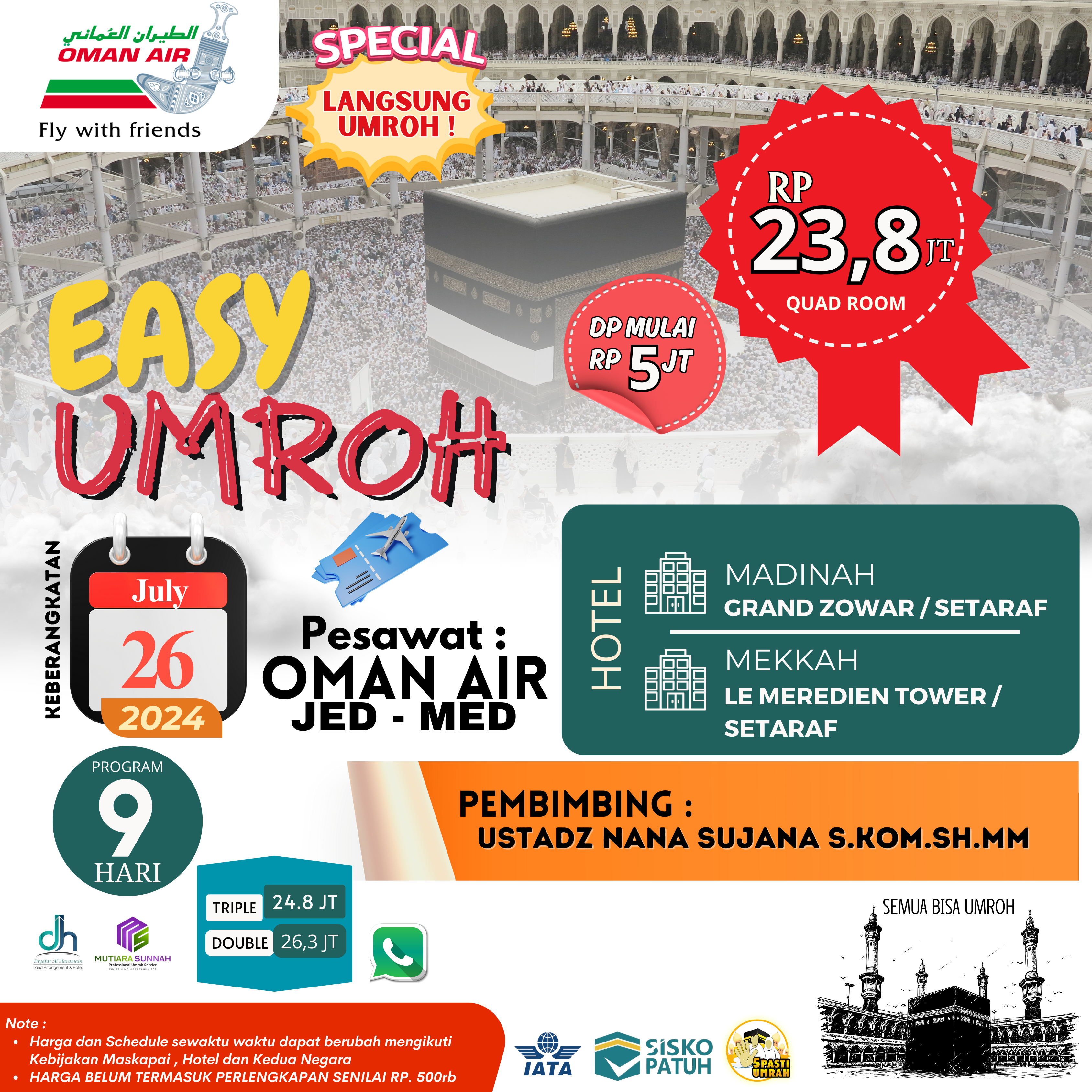 EASY UMROH 26 JULI 2024