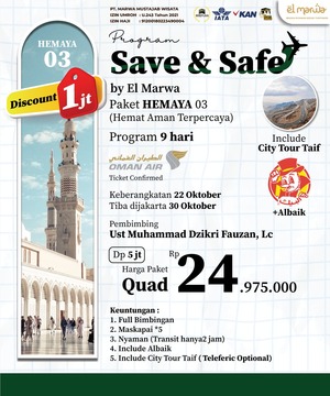 UMROH HEMAYA 03, 22 Oktober  2024