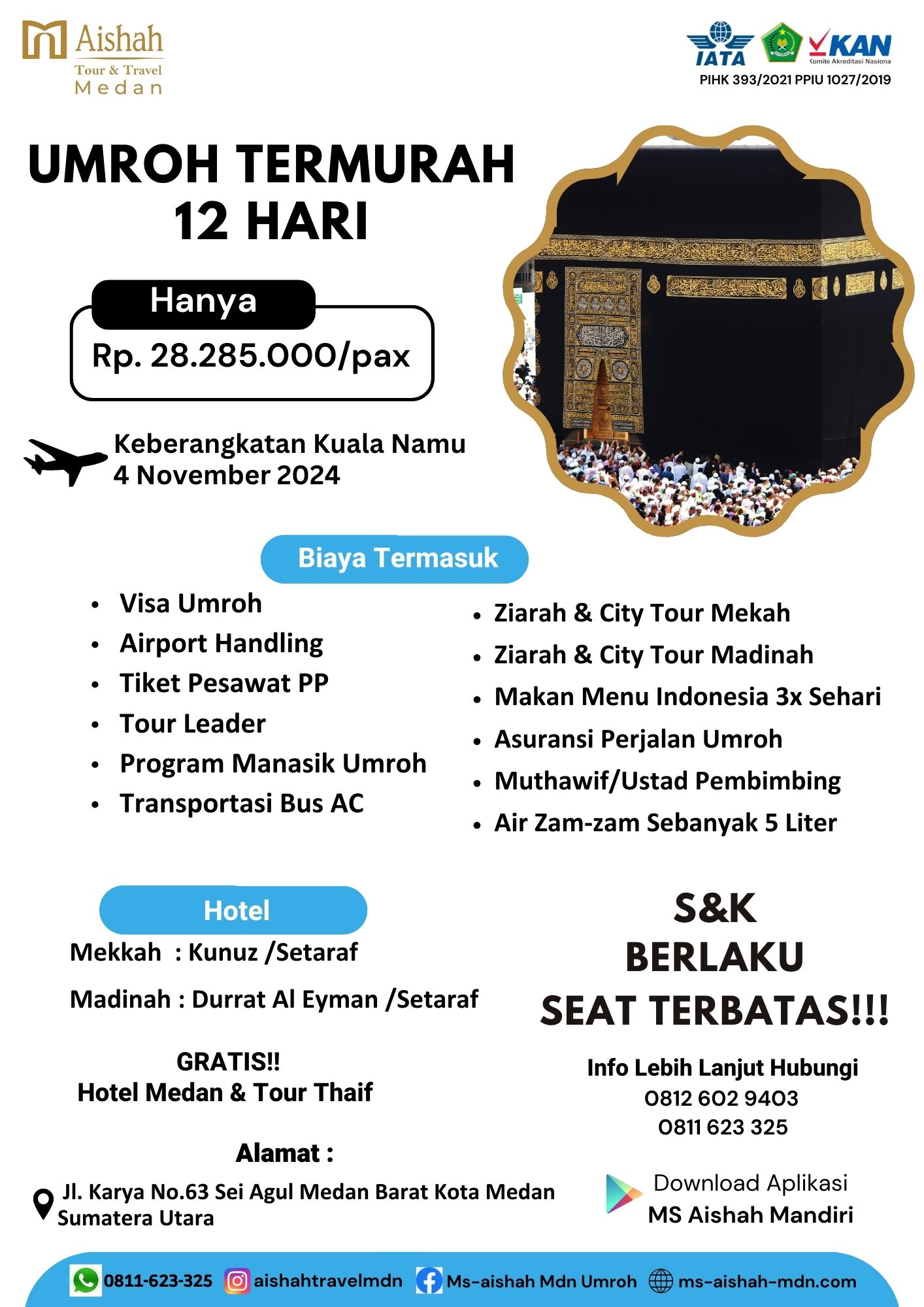 Paket Umroh November 2024