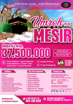 Paket Umroh Plus Mesir