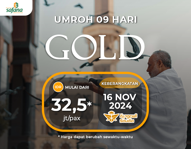 UMROH GOLD 16 NOVEMBER 2024