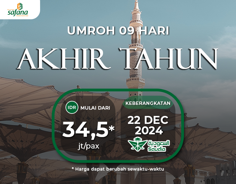 UMROH AKHIR TAHUN 22 DESEMBER 2024