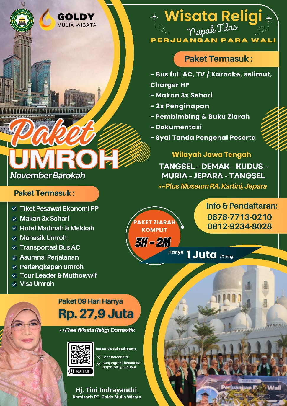 UMROH NOVEMBER BAROKAH 9D KEBERANGKATAN NOVEMBER 2024