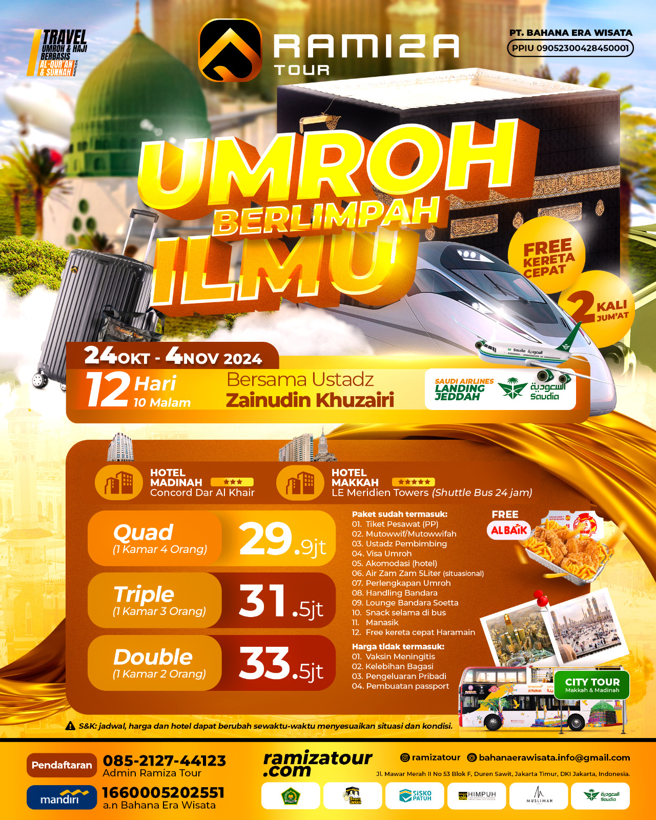 Umroh Berlimpah Ilmu