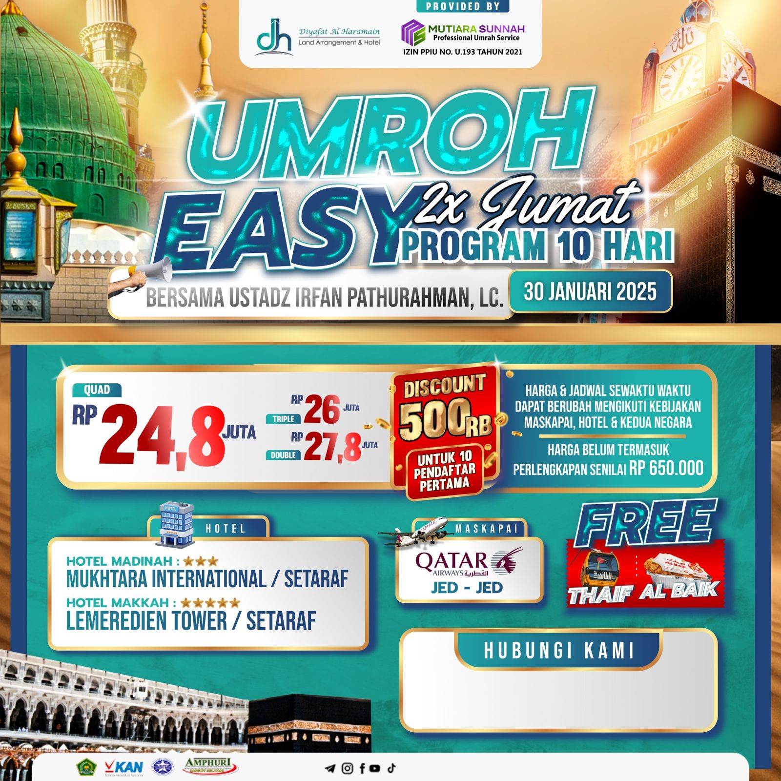 UMROH EASY 30 JANUARI 2025