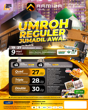 Umroh Reguler Jumadil Awal