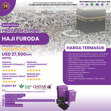 HAJI FURODA TAHUN 2025