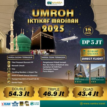 UMROH IKTIKAF MADINAH 2025 