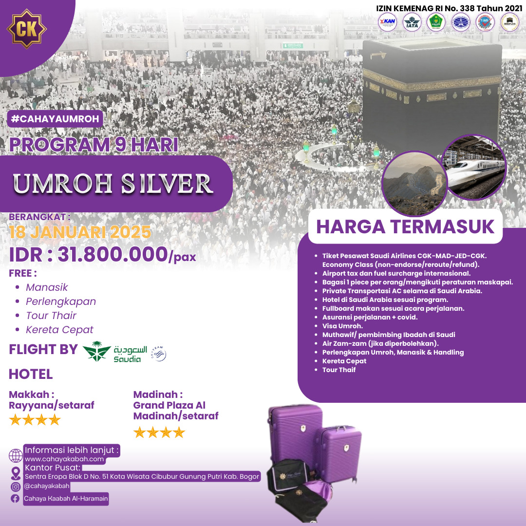 UMROH SILVER 18-26 JANUARI 2025 *4