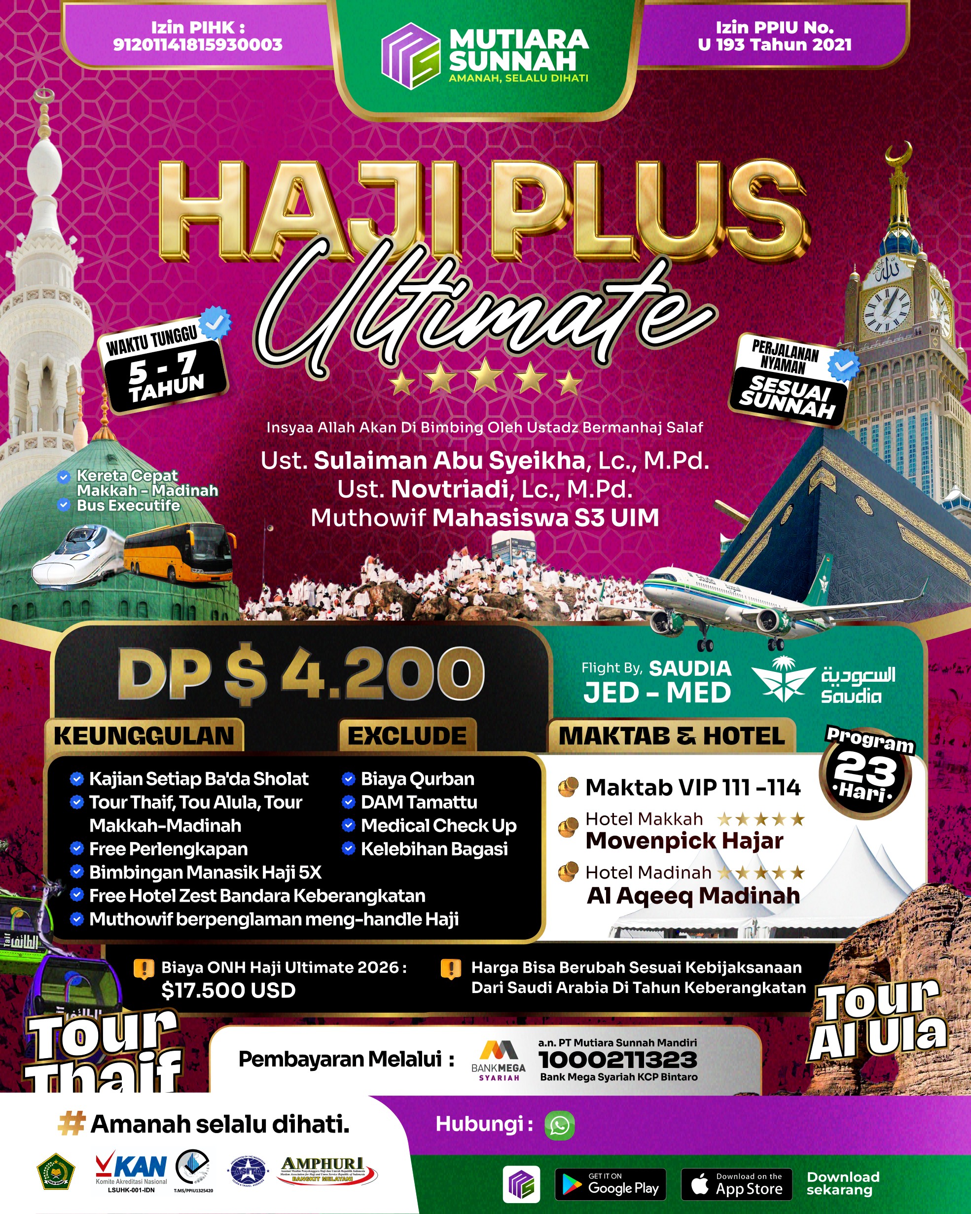 HAJI ONH PLUS ULTIMATE