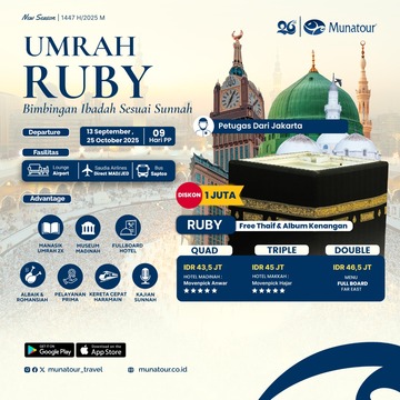 Umroh Ruby Landing Jeddah 25 Okt 2025