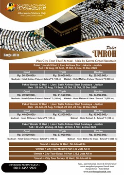Jadwal Umroh 2026
