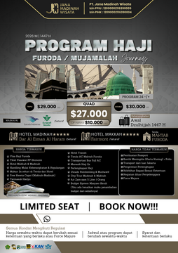HAJI FURODA / MUJAMALAH JOURNEY | 1447 H / 2026 M
