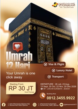 Umroh 12 Hari
