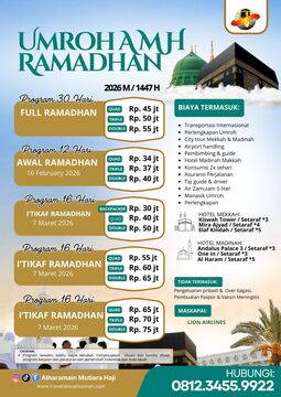 Umroh I'tikaf Ramadhan