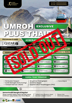 UMROH PLUS THAIF AKHIR JANUARI 2026 (EXCLUSIVE)