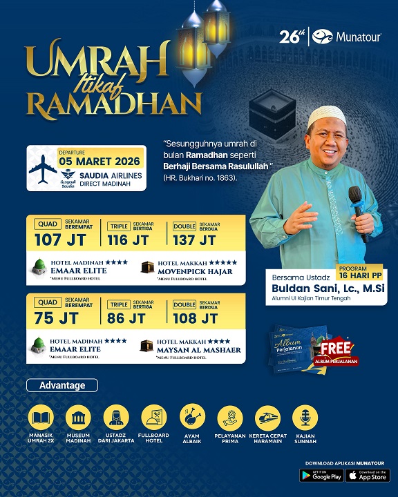 Fairuz Umroh I'tikaf Ramdhan 05 Maret 2026 