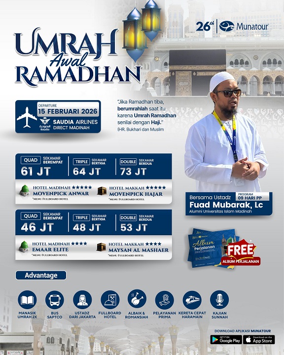 Fairuz Umroh Awal Ramdhan 15 Februari 2026 